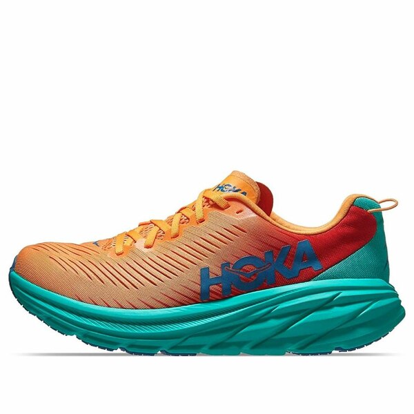 HOKA ONE ONE ホカオネオネ メンズ スニーカー 【HOKA ONE ONE Rincon 3 'Blazing Orange' 1119395-BOFT】 サイズ US_10(28.0cm)|asty