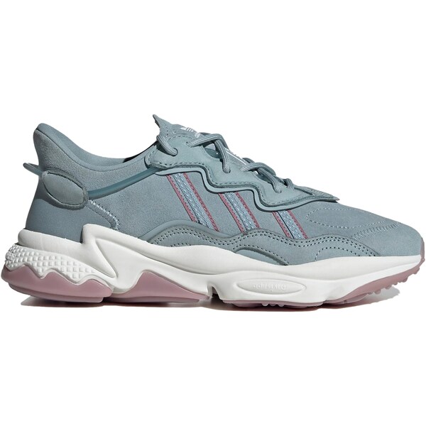 adidas アディダス レディース スニーカー 【adidas Ozweego Magic Grey Magic Mauve (Women\'s)】 サイズ US_5.5(22.5cm) Magic Grey/Crystal White/Magic Mauve|asty