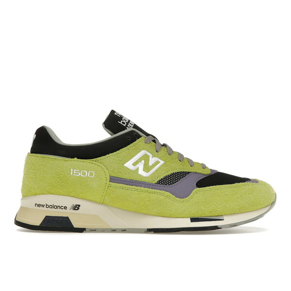 New Balance ニューバランス メンズ スニーカー 【New Balance 1500 MiUK Green Oasis】 サイズ US_7.5(25.5cm) Chartreuse/Black/Lilac|asty