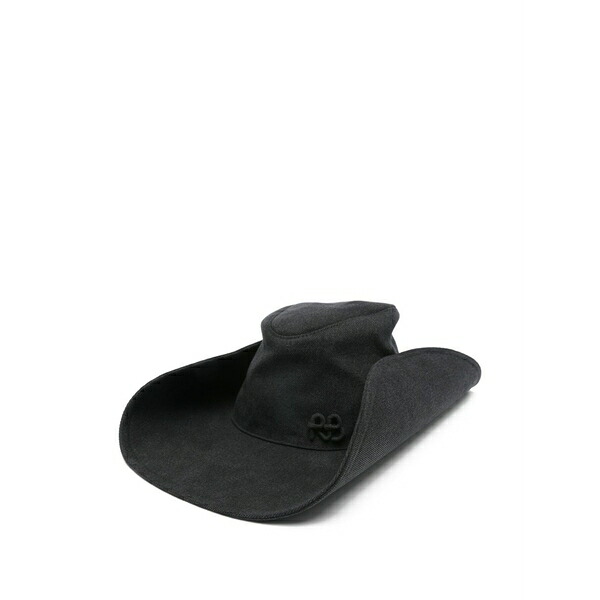 ラスランバジンスキー レディース 帽子 アクセサリー Wide-brim hat Black|asty