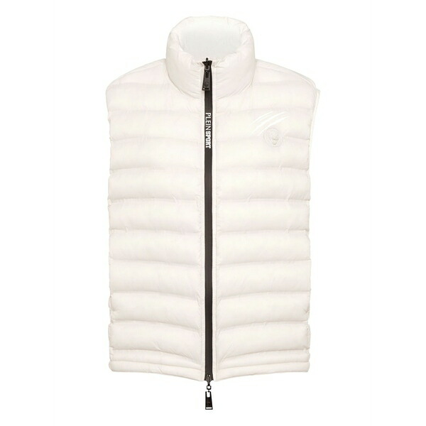 飾り気の無い運動競技 レディース 上衣＆上衣 アウター High-neck sleeveless gilet Neutrals