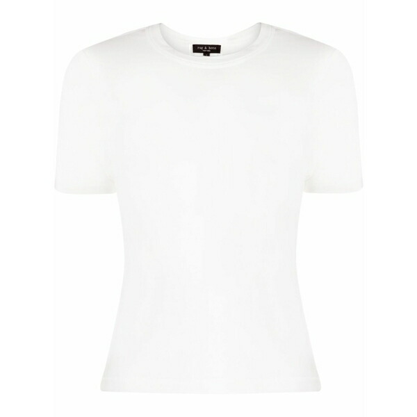 ラグアンドボーン レディース プルオーバー トップス Short-sleeve modal t-shirt White