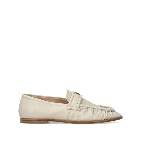 ピンコ レディース スリッポン・ローファー シューズ Logo-plaque loafers  Neutrals