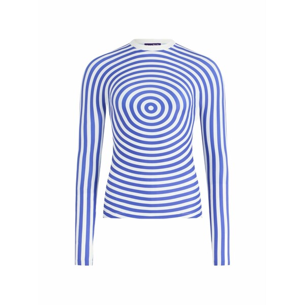 ジャンポール ゴルチエ レディース Tシャツ トップス The blue target crewneck top Blue|asty