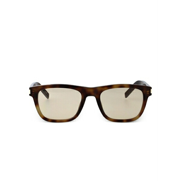 サンローラン アイウェア レディース サングラス&アイウェア アクセサリー Rectangle-frame sunglasses Brown|asty