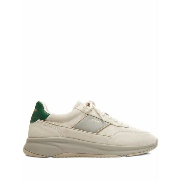 アクセルアリガト メンズ スニーカー シューズ Genesis neo runner suede-leather panel sneakers  Neutrals