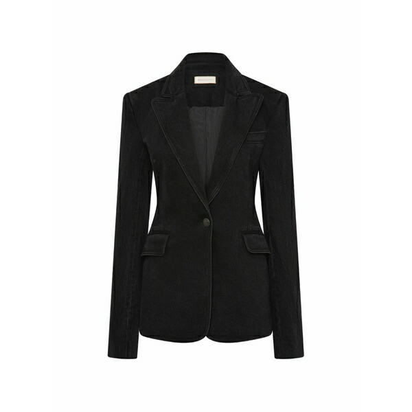 レベッカ・ヴァランス レディース 上衣＆上衣 アウター Pocket blazer Black