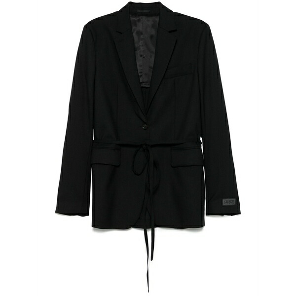 ケンゾー レディース 上衣＆上衣 アウター Waisted blazer Black
