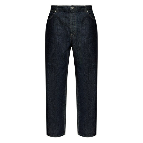 ジル・サンダー メンズ デニムパンツ ボトムス Button-fastening jeans Blue|asty