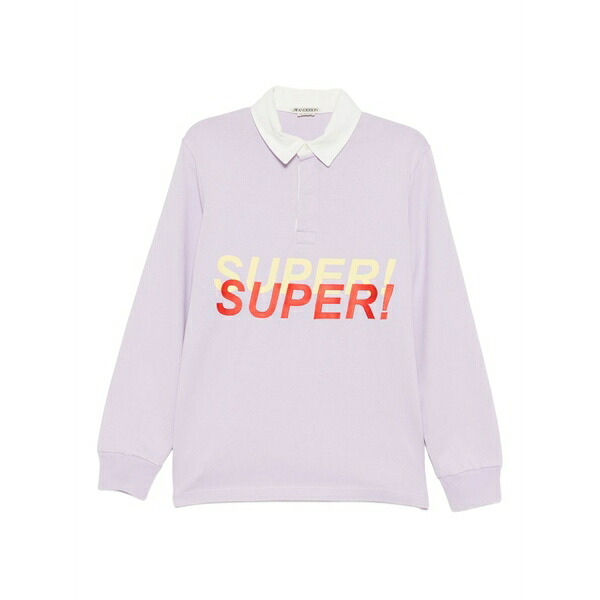 J.W.アンダーソン レディース スポーツシャツ トップス Super speed polo top Purple