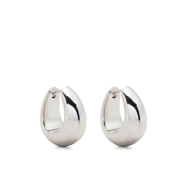 トム白木 メンズ ピアス・イヤリング 佩び物 Chunky hoop earrings Silver