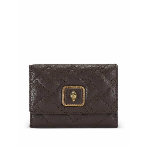 カートジェイガーロンドン レディース 紙入れ 付属品 Quilted leather card holder Brown