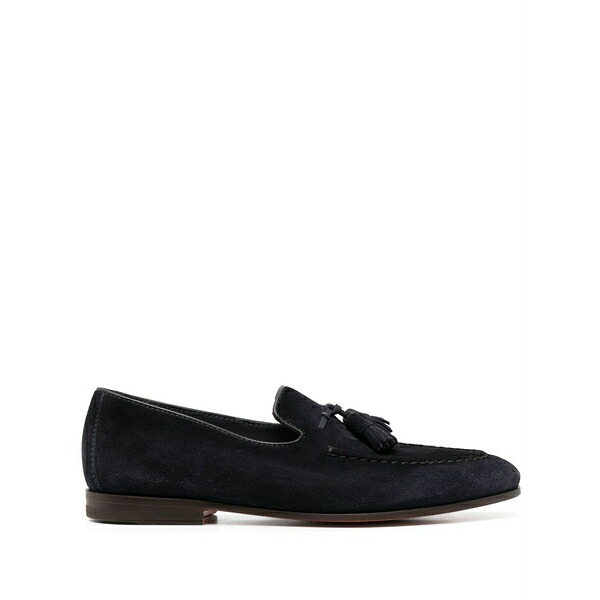 サントーニ メンズ スリッポン・ローファー シューズ Tassel detail loafers Blue|asty