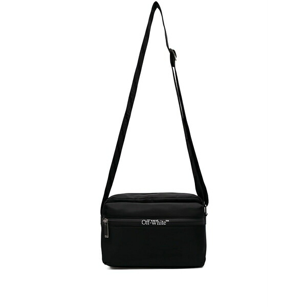 オフホワイト メンズ ショルダーバッグ バッグ Outdoor messenger bag Black｜asty