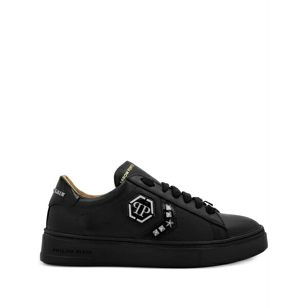 フィリッププレイン レディース スニーカー シューズ Arrow force sneakers Black