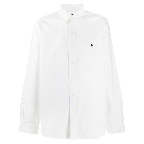 ラルフローレン メンズ シャツ トップス Button-down collar shirt White