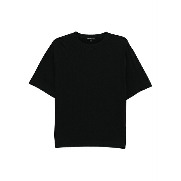 ジェームス 銭入れ レディース プルオーバー トップス Heavy-luxe t-shirt Black