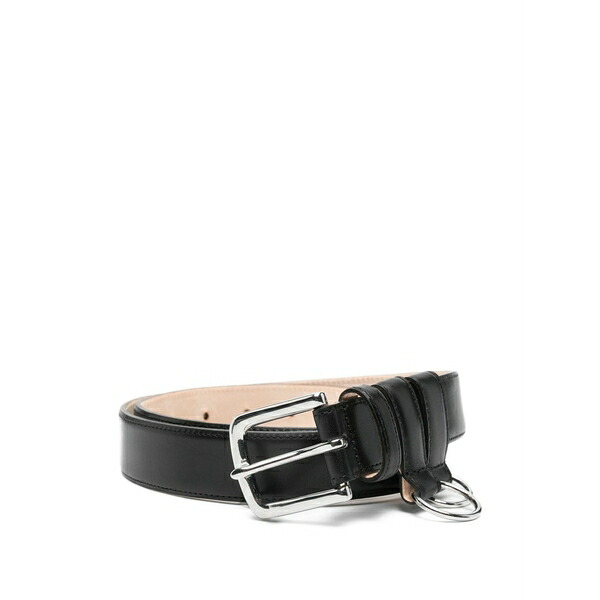 ティビ レディース 三尺帯 付属物 Leather belt Black