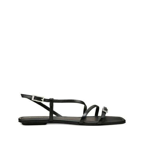 スチュアート ワイツマン レディース サンダル シューズ Georgie sandals Black｜asty