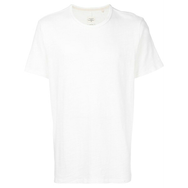ラグアンドボーン メンズ プルオーバー トップス Crew neck t-shirt White