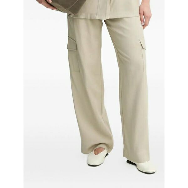 ブルンスバザー レディース カジュアルパンツ ボトムス Pleated cargo-pocket trousers Neutrals｜asty