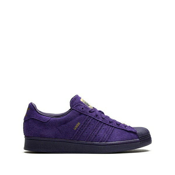 アディダス メンズ スニーカー シューズ X kader superstar adv "sylla dark purple" sneakers Purple|asty
