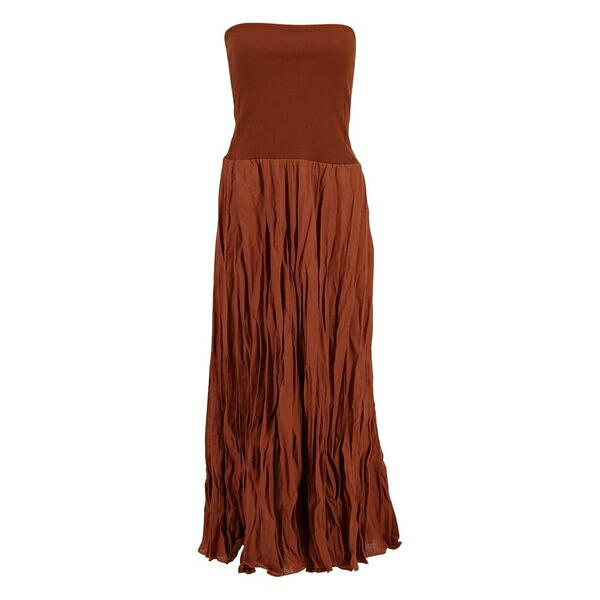 ジョハンナ・オーティズ レディース スカート ボトムス Ribbed-waist pleated skirt Red｜asty