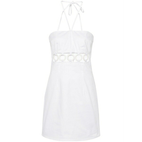 ディースクエアード レディース ワンピース トップス Woodstock denim minidress White｜asty