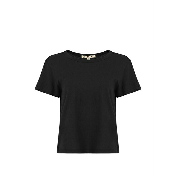 アモ レディース Tシャツ トップス Lovey t-shirt Black｜asty 38,870円