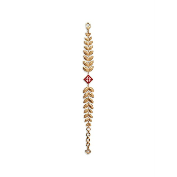 カサブランカ レディース ブレスレット・バングル・アンクレット アクセサリー Laurel leaf bracelet Gold｜asty