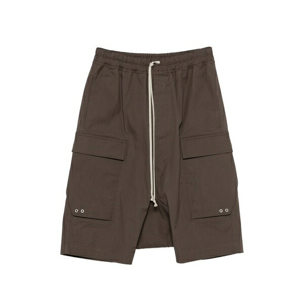 リックオウエンス メンズ カジュアルパンツ ボトムス Cargo pods shorts Brown|asty