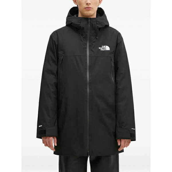 ノースフェイス メンズ ジャケット&ブルゾン アウター Hooded zip jacket Black|asty