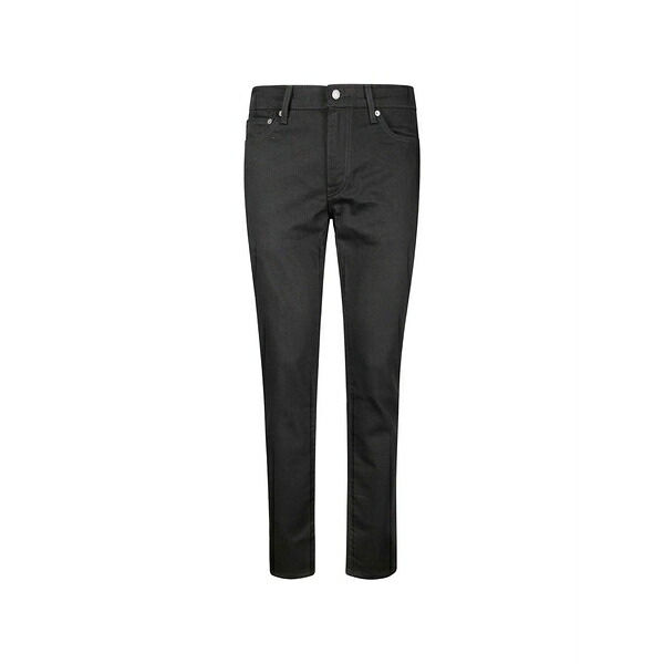 リーバイス メンズ デニムパンツ ボトムス Slim five-pocket jeans Black|asty