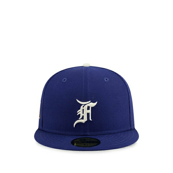 ニューエラ メンズ 帽子 アクセサリー X fear of god 59fifty cap Blue｜asty