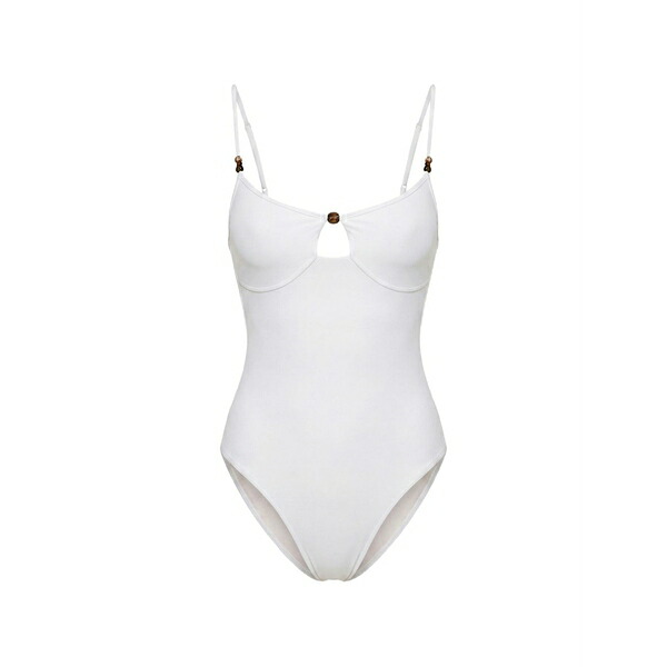 ニコラスカークウッド レディース ワンピース トップス Anela one piece suit White｜asty