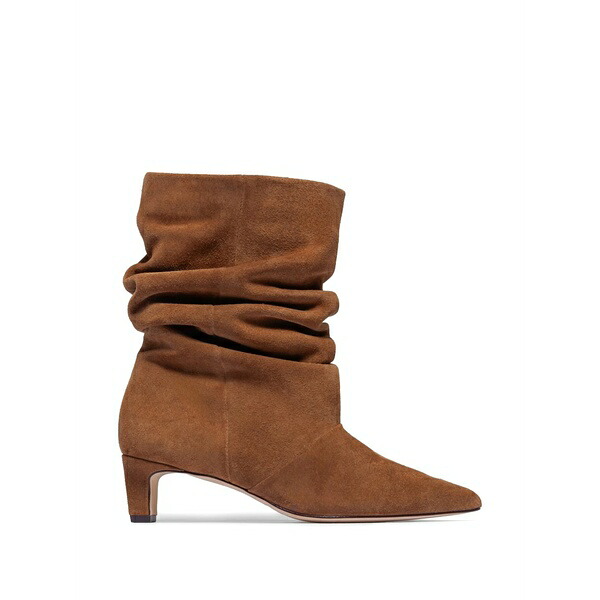ベルナルド レディース ブーツ シューズ Etta suede ankle boots Brown|asty
