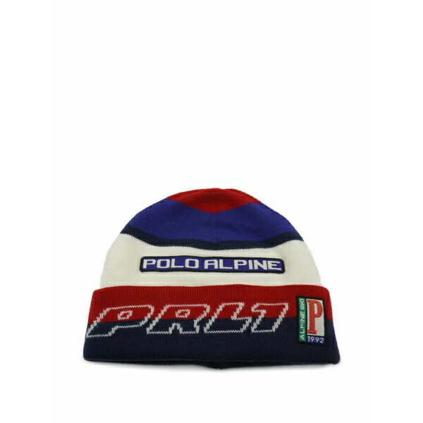 ラルフローレン メンズ 帽子 アクセサリー Prl1 beanie hat Red|asty