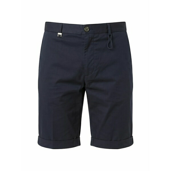 トンボリーニ メンズ カジュアルパンツ ボトムス Turn-up hem bermuda shorts Blue｜asty