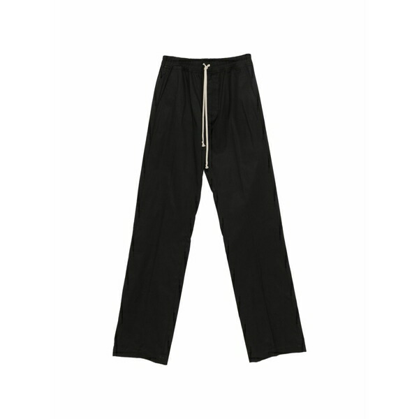 リックオウエンス メンズ カジュアルパンツ ボトムス Dietrich drawstring trousers Black|asty