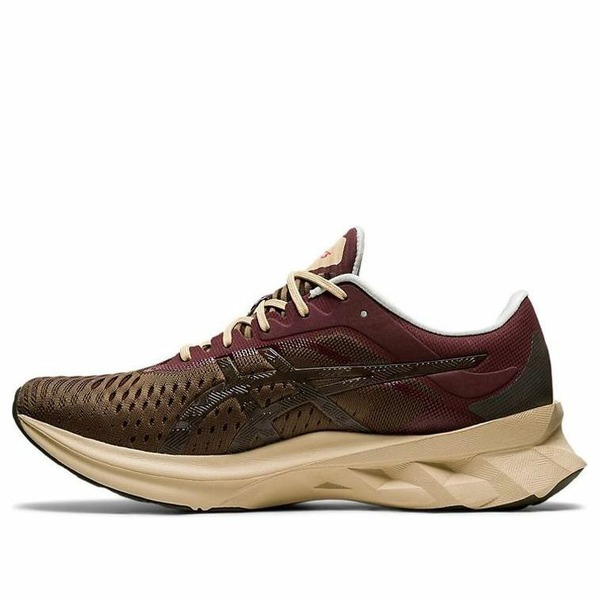 ASICS アシックス メンズ スニーカー  【ASICS Novablast \u0027Brown Burgundy\u0027 1021A467-200】  大きさ US_10(28.0糎)