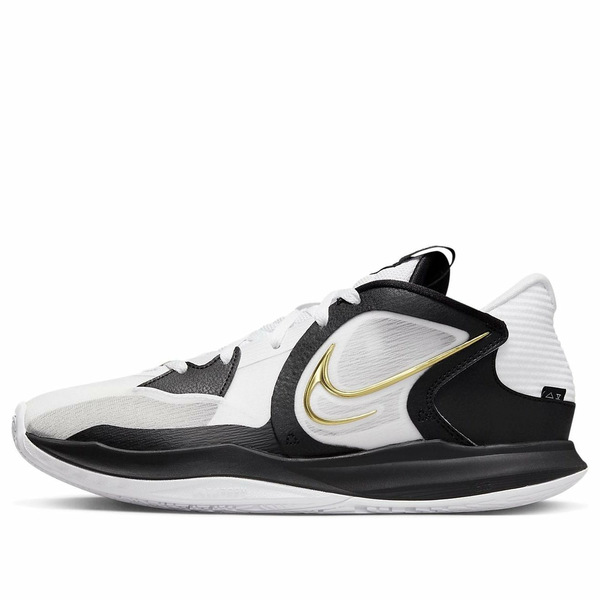 Nike ナイキ メンズ スニーカー  【Nike Kyrie Low 5 \u0027White Black Metallic Gold\u0027 DJ6012-101】  大きさ US_M_13.5
