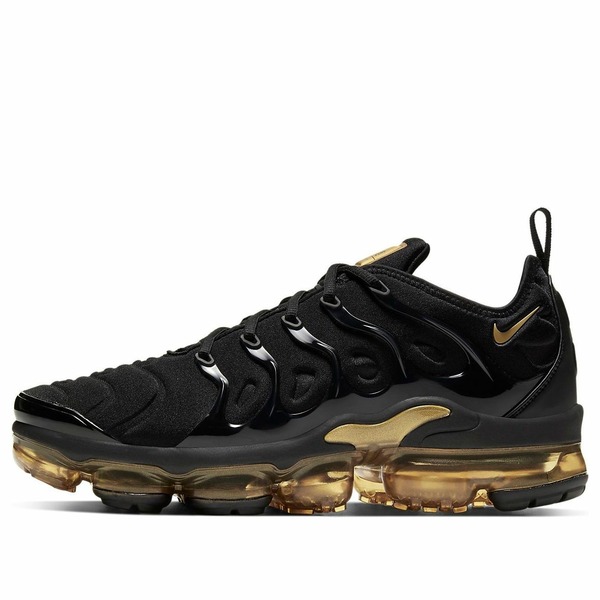 Nike ナイキ メンズ スニーカー 【Nike Air VaporMax Plus 'Triple Black Gold' CW7299-001】 サイズ US_7.5(25.5cm)｜asty