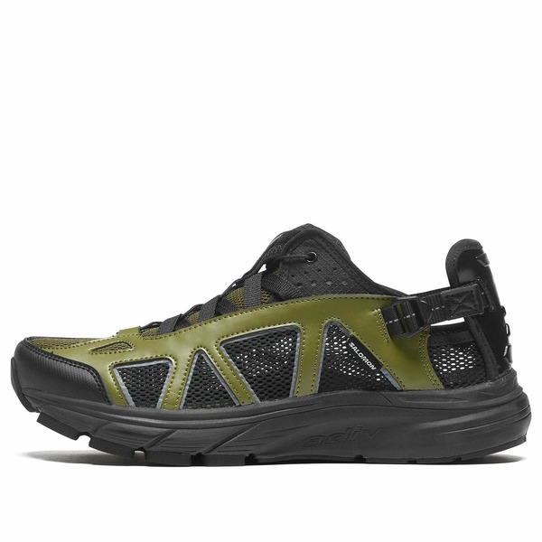 SALOMON サロモン メンズ スニーカー  【Salomon x Gramicci Techsonic \u0027Mayfly Black\u0027 472225 / L47222500】  大いさ US_6.5(24.5珊) 靴-メンズ靴
