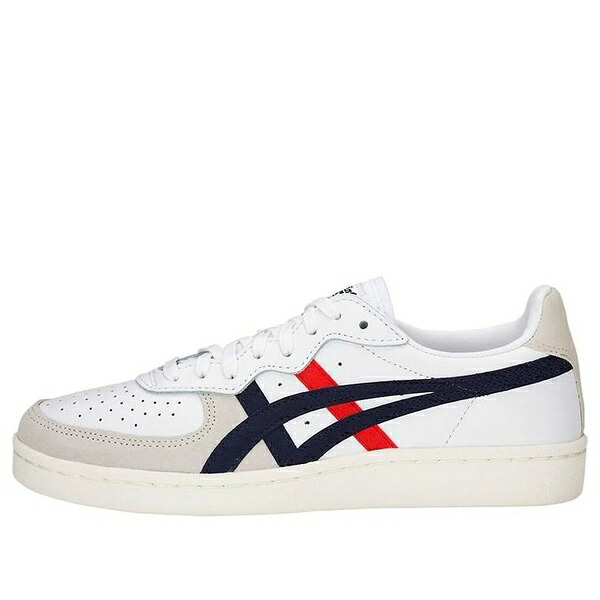 Onitsuka Tiger オニツカタイガー メンズ スニーカー  【Onitsuka Tiger GSM \u0027White Black Red\u0027 D5K2Y-100】  大きさ US_5(23.0糎)