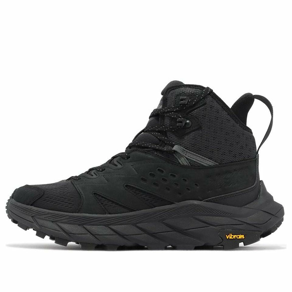 HOKA ONE ONE ホカオネオネ メンズ スニーカー 【HOKA ONE ONE Anacapa Breeze Mid 'Black' 1134505-BBLC】 サイズ US_7(25.0cm)｜asty