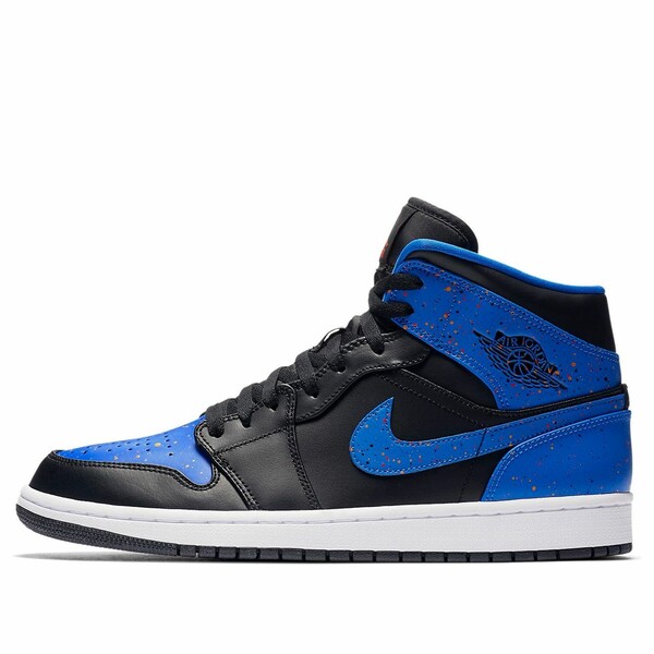 Jordan ジョーダン メンズ スニーカー  【Air Jordan 1 Mid \u0027Royal Splatter\u0027 554724-048】  大きさ US_11.5(29.5糎)