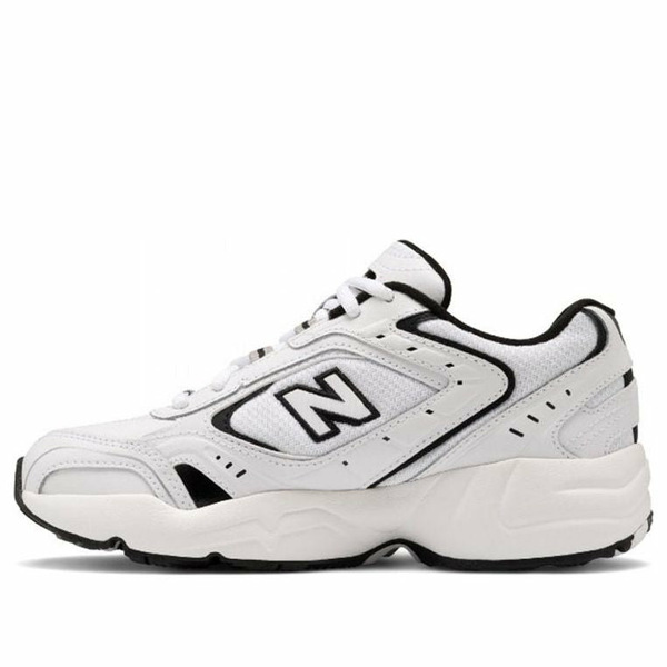 New Balance ニュー平衡にする レディース スニーカー White/Black 【(WMNS) New Balance 452 \u0027White Black\u0027 WX452SB】  大きさ US_5(22.0糎)