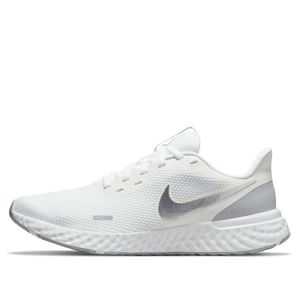 Nike ナイキ レディース スニーカー Grey/White 【(WMNS) Nike Revolution 5 'White Pure Platinum' BQ3207-100】 サイズ US_5(22.0cm)|asty