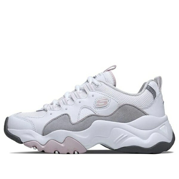 Skechers スケッチャーズ レディース スニーカー White/Grey 【(WMNS) Skechers DLites 3.0 Low-top Running Shoes White/Pink/Gray 12955-WGPK】  サイズ US_6.5(23.5cm)