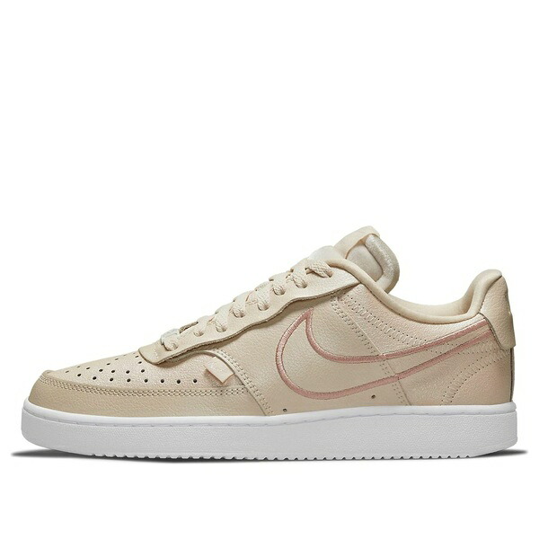 Nike ナイキ レディース スニーカー Pink/Blue 【(WMNS) Nike Court Vision Low Premium \u0027Pearl White\u0027 DM0838-200】  大きさ US_7.5(24.5糎)